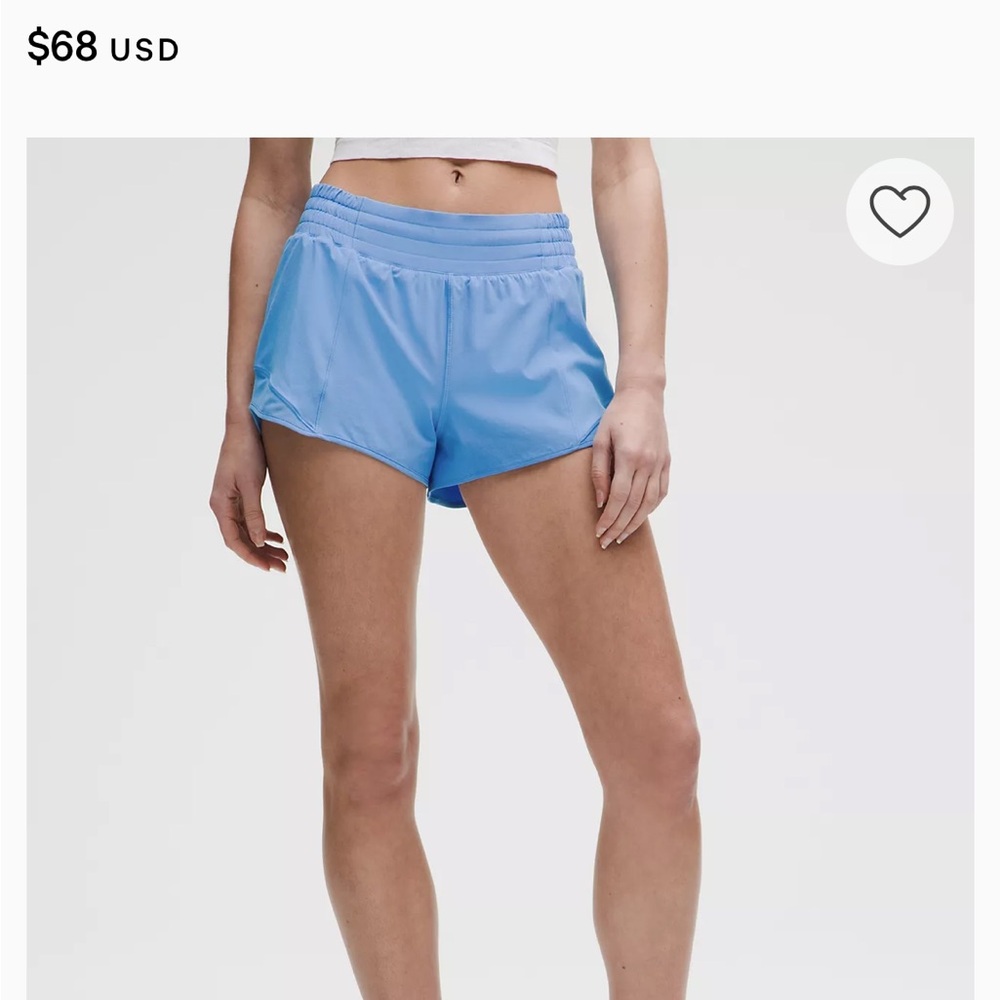 Lululemon Athletica hotty hot shorts